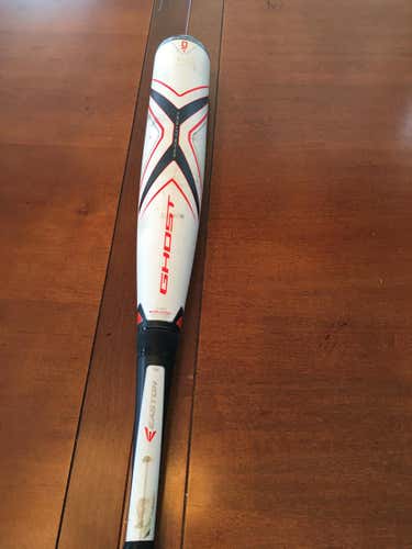 White Easton Ghost X Bat
