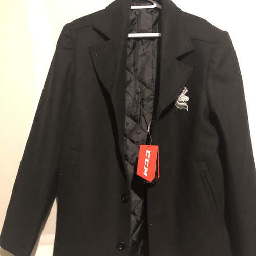 Black Men's Medium CCM Jacket Adult