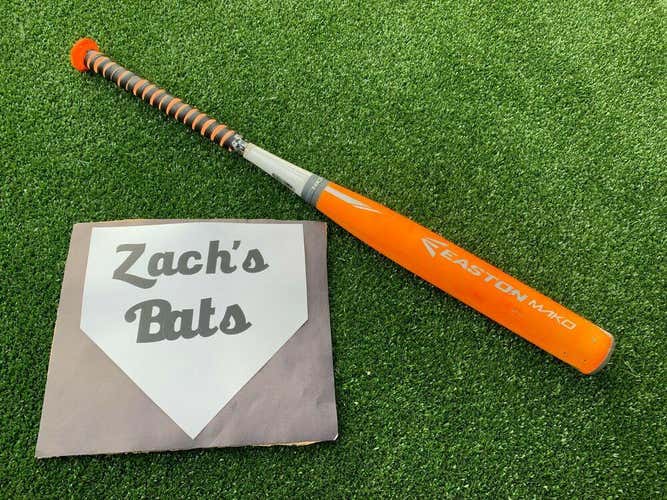EASTON MAKO YB15MK 31 20 USSSA BASEBALL BAT EUC Orange White 2 1/4