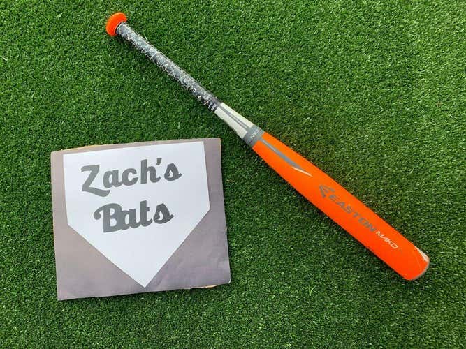 EASTON MAKO XL YB15MKX 28 18 USSSA BASEBALL BAT EUC Orange White 2 1/4