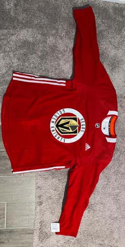 New Adizero Vegas Golden Knights Practice Jersey, Size 58