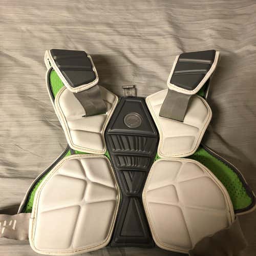 White Like New Large Max Speed Shoulder Pads