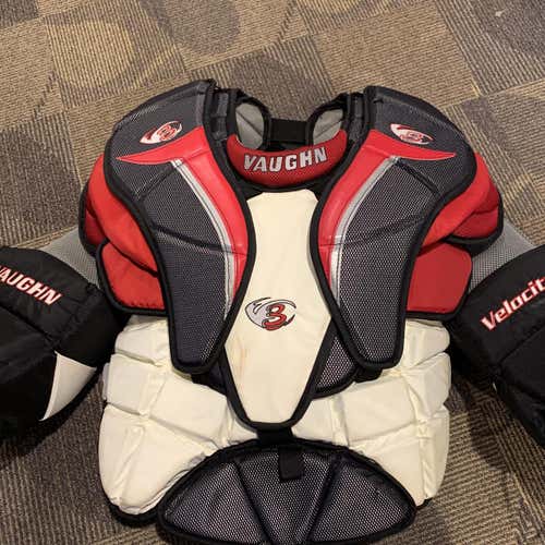 Large Vaughn Goalie Chest Protector Senior