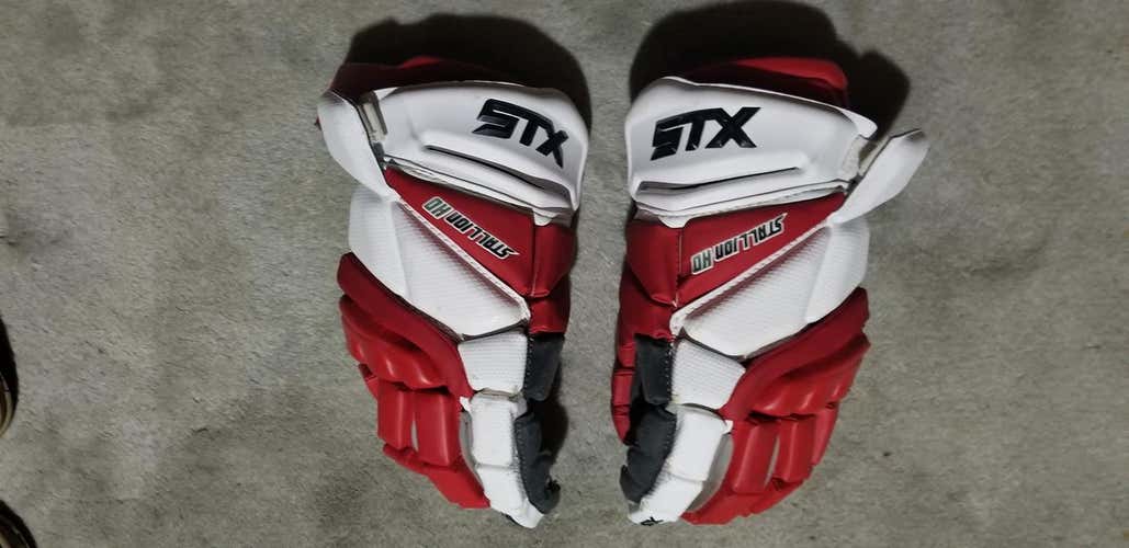 Red Player STX Stallion HD Lacrosse Gloves 13"
