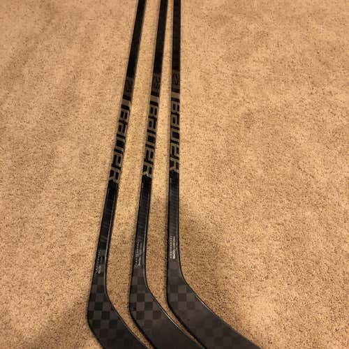 3 Pack Custom Silver Supreme 2S Pro Hockey Stick Mid Senior Pro Stock