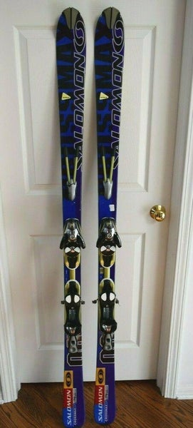 SALOMON CROSSMAX 8P SKIS SIZE 170 CM WITH BINDINGS