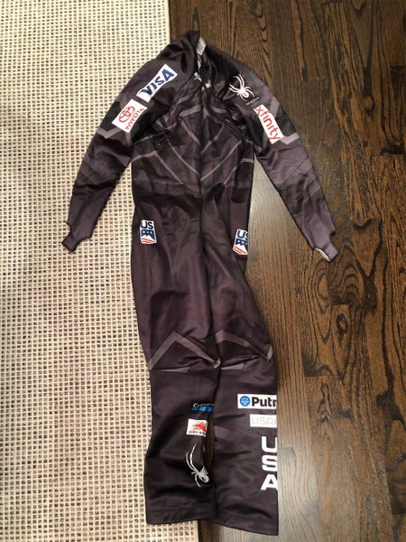 Men's Large Spyder US Ski Team Speed Suit FIS Legal