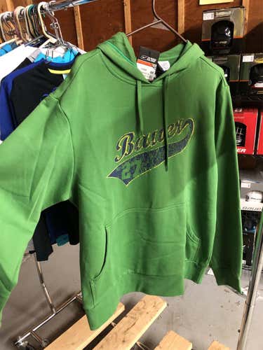 Green New Large Bauer Hoodie