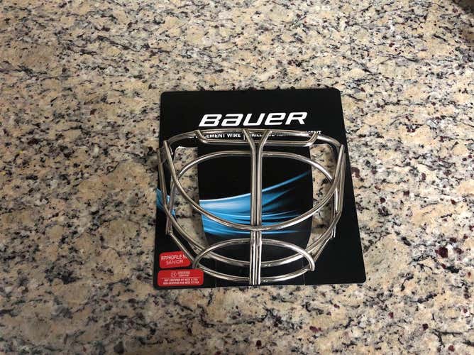 New Bauer Replacement Cage Goalie Mask NME