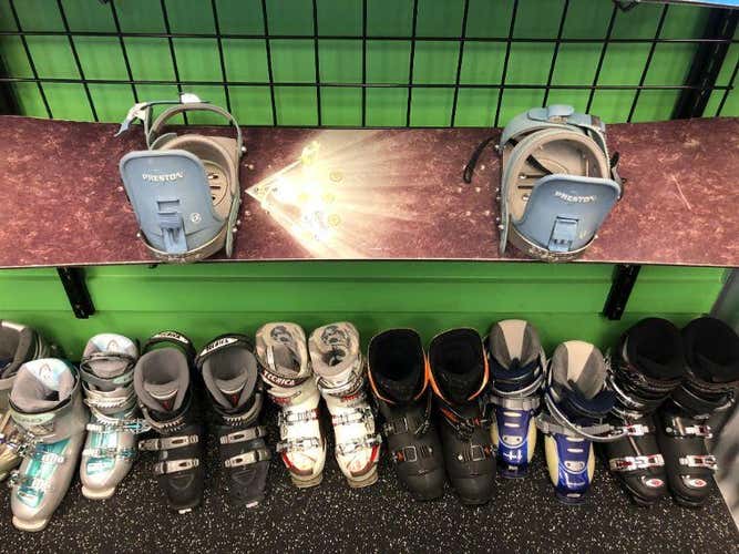 Dale Rehberg Ride 147 cm Snowboard All Mountain With Bindings