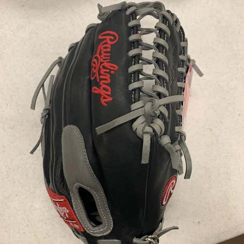 Black New Gamer Baseball Glove