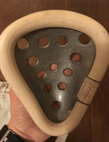 Vintage Metal Cup Hockey Jock