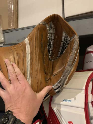 Brown 35" CCM Regular Premier Pro Goalie Full Set Senior Pro Stock