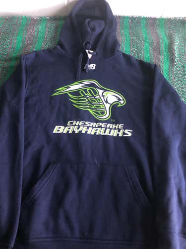 Bayhawks Blue Unisex Medium New Balance Sweatshirt