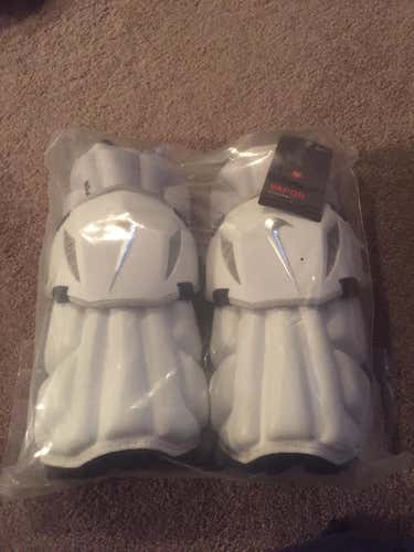White New Medium Nike Arm Pads