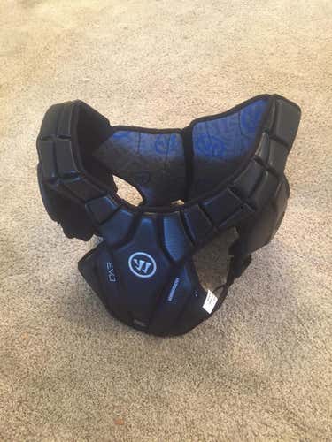 Black New Small Warrior Shoulder Pads