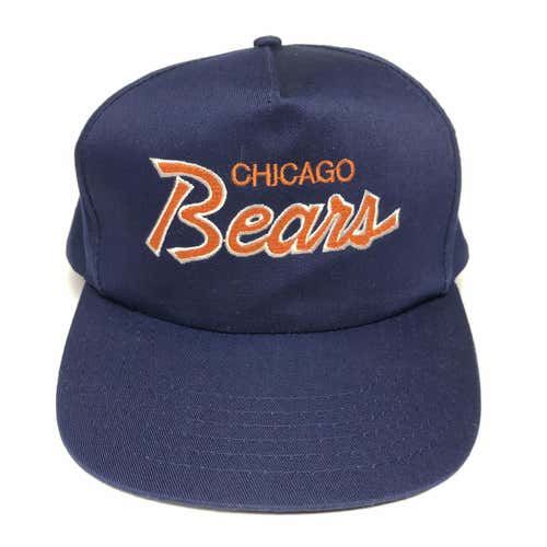 Vintage Chicago Bears Script Snapback Hat