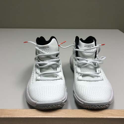 White New 9.5 Under Armour UA HOVR Havoc 2 Shoes