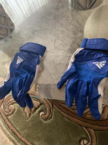 Blue Extra Large Adidas Batting Gloves