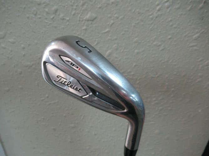 TITLEIST AP1 718 5 IRON TENSEI RED GRAPHITE SHAFT REGULAR FLEX NEW GRIP