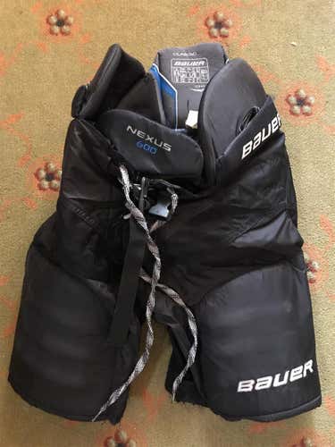 Black  Large Nexus 600 Hockey Pants Junior
