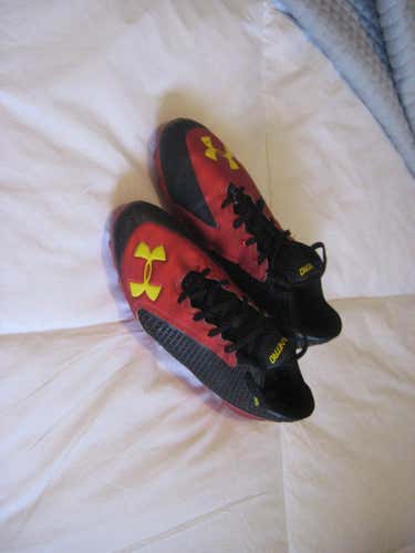 Under Armour UMD Maryland lacrosse team issued sz 10