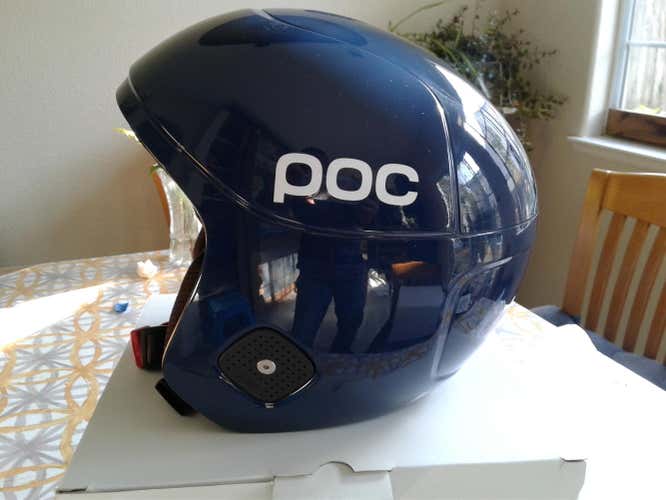 POC Skull Orbic X Spin Helmet FIS  - size M 55/56 dark blue