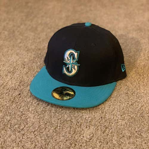 New Era Seattle Mariners Hat 7 1/8