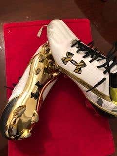 White New Men's 12 (Women's 13) Under Armour Adult