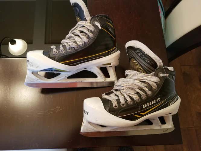 Bauer Supreme Total One NXG Goalie Skates Junior Size 3