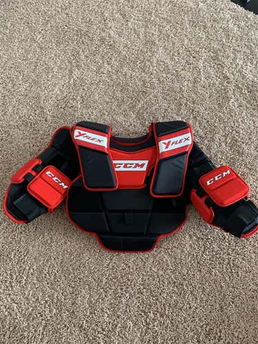 Black Youth Large/XL CCM Goalie Chest Protector