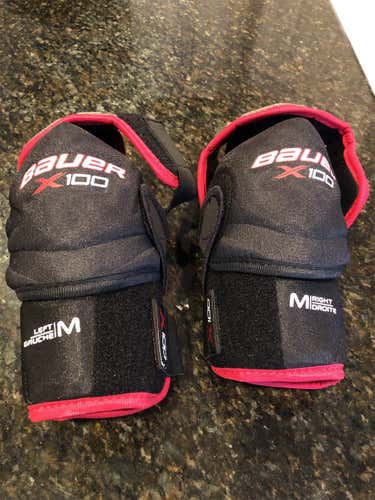 Bauer Vapor X100 Medium Elbow Pads