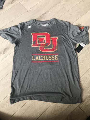 New - Large - Denver University Lacrosse - New Balance Shirt