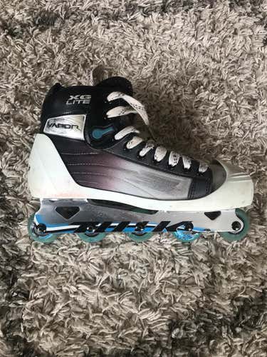 Bauer Vapor XG Lite Goalie Inline Skates Senior Size 8