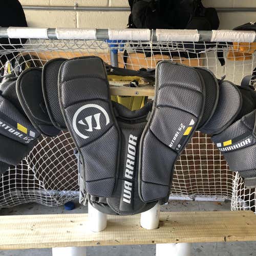 Gray  Medium Ritual G2 Goalie Chest and Arm Protector Goalie Chest Protector Junior