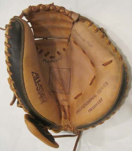 Black  & Tan All Star CM3000SBT Baseball Glove 33.5"