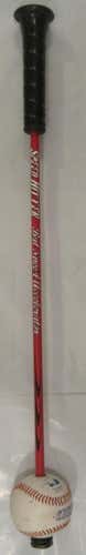 Momentus Sports Speed Hitter Bat Speed Accelerator Baseball One Hand Trainer 24" Long