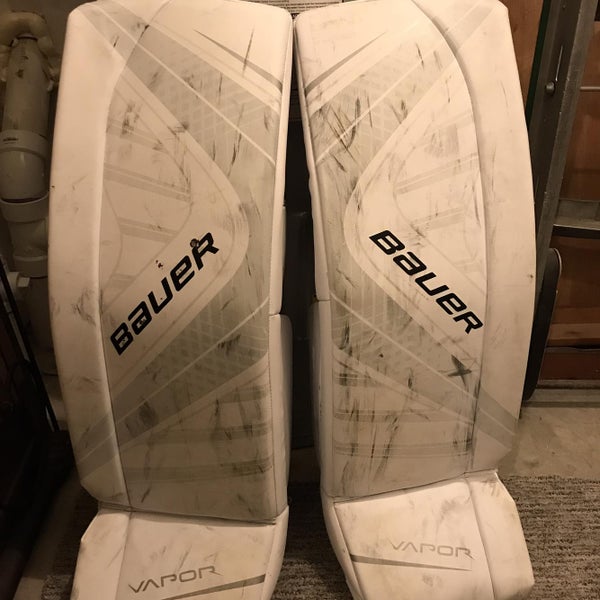 White 36" Vapor X700 Goalie Leg Pads Senior