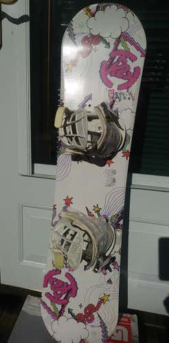 Kids used K2 100cm Snowboard With Bindings