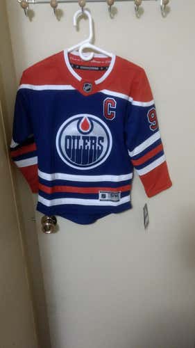 Edmonton Oilers Connor McDavid #97 Alternate Youth Jersey Size:S/M