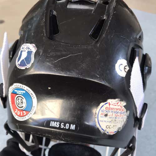 Black  Medium IMS 5.0 Helmet