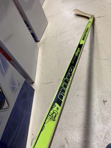 New Montreal Stinger SK Wood Hockey Stick JR Left