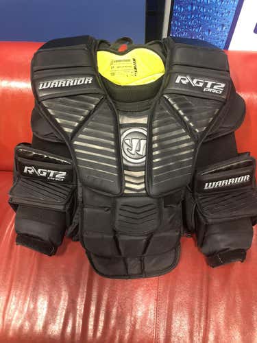 Black Medium Warrior Goalie Chest Protector Senior