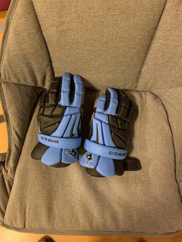 Blue New Player Vapor Elite Lacrosse Gloves