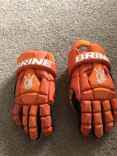 Orange  Player King Superlight II Lacrosse Gloves