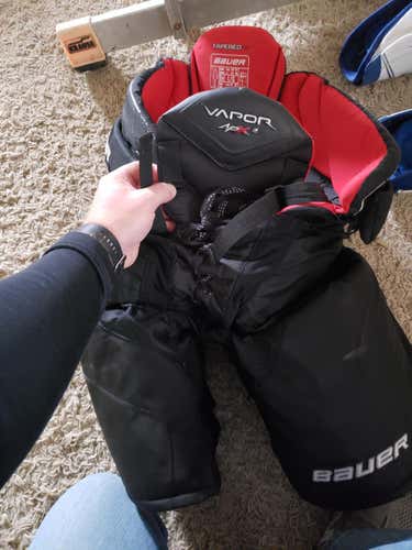Black Large Bauer Vapor APX2 Hockey Pants Senior