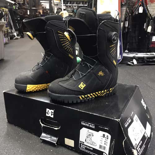 Men's 8.5 Travis Rice Pro DC Snowboard Boots All Mountain