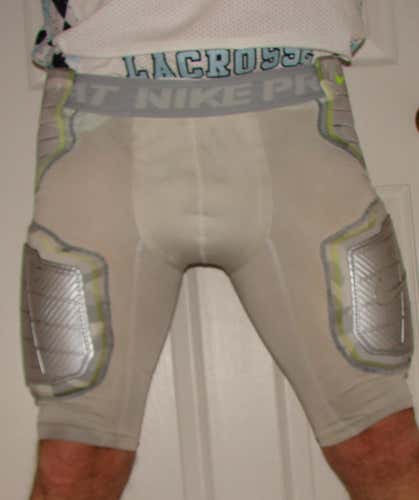 Nike Pro Combat hardplate football girdle game worn adult large camo