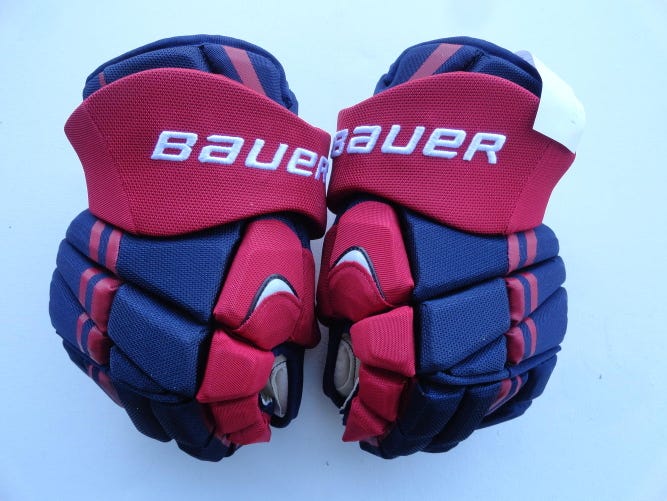 New Bauer Vapor APX Pro Gloves Senior Pro Stock 14" OLYMPICS TEAM USA ZACH BOGOSIAN