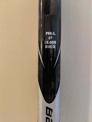 Bauer Vapor 1X LITE Hockey Stick Left P88 67 flex Intermediate D1 ProStock